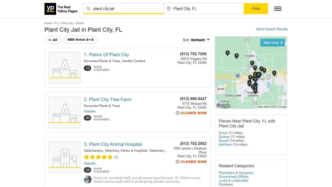 Best 30 Plant City Jail in Plant City, FL with Reviews - YP.com